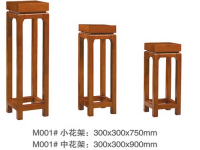 Solid wood flower stand M001#